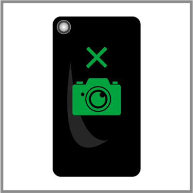 iPhonアウトカメラ修理